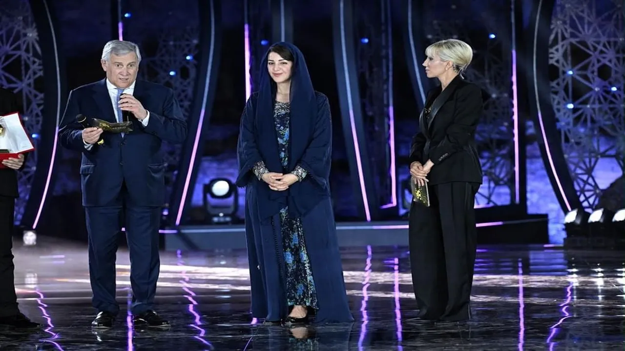 ريم الهاشمي تفوز بجائزة “ماريسا بيليساريو” الإيطالية المرموقة